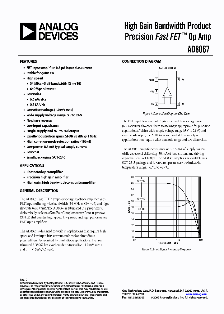 AD8067_8365519.PDF Datasheet