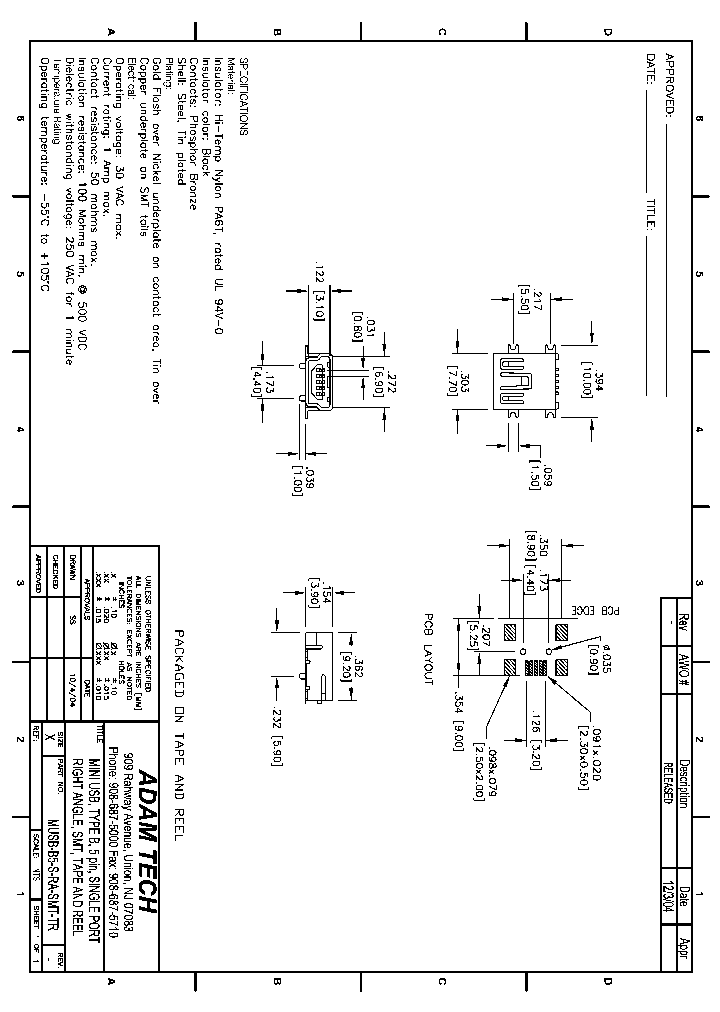MUSB-B5-S-RA-SMT-TR_8365894.PDF Datasheet