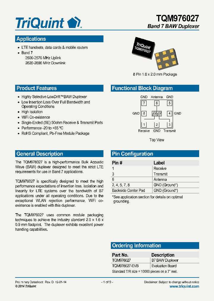 TQM976027_8366320.PDF Datasheet