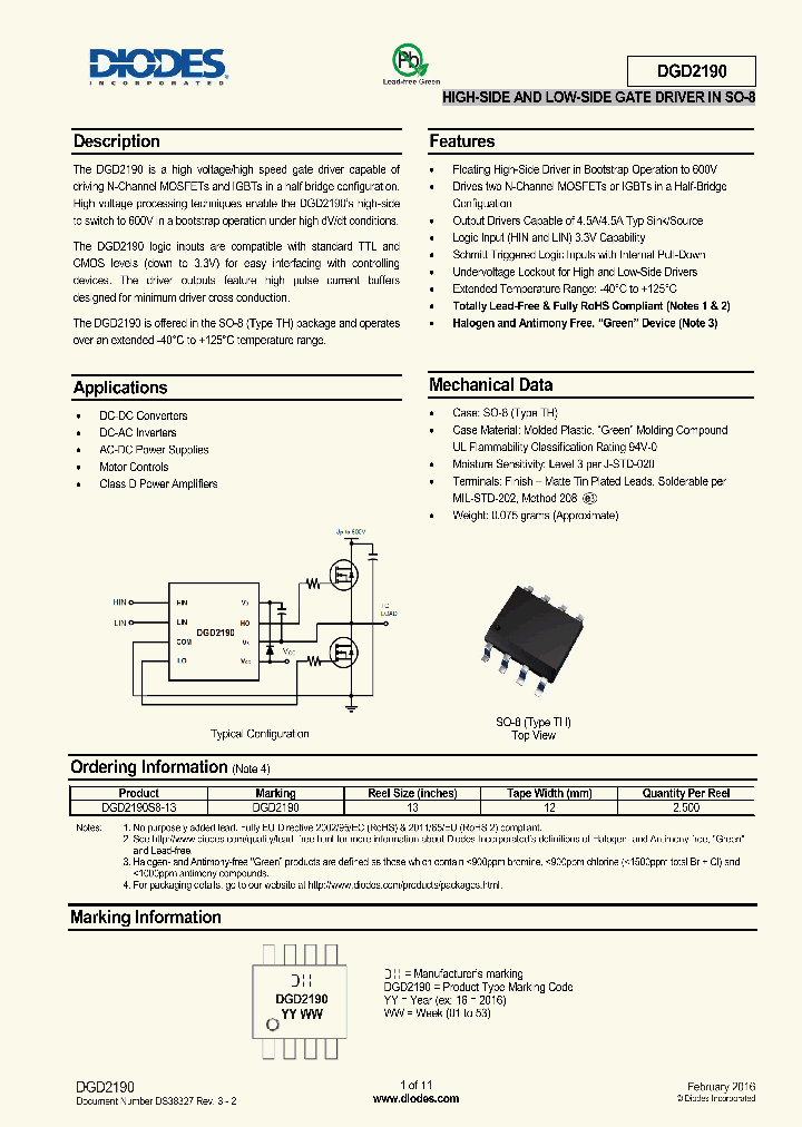 DGD2190S8-13_8366380.PDF Datasheet