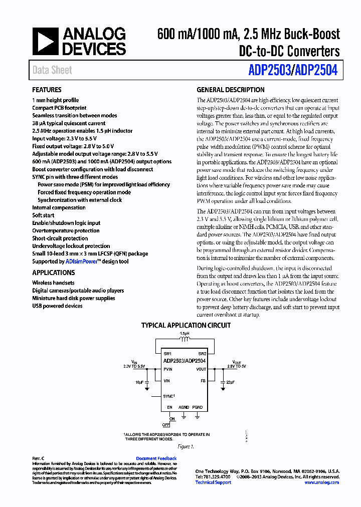 ADP2503_8366480.PDF Datasheet