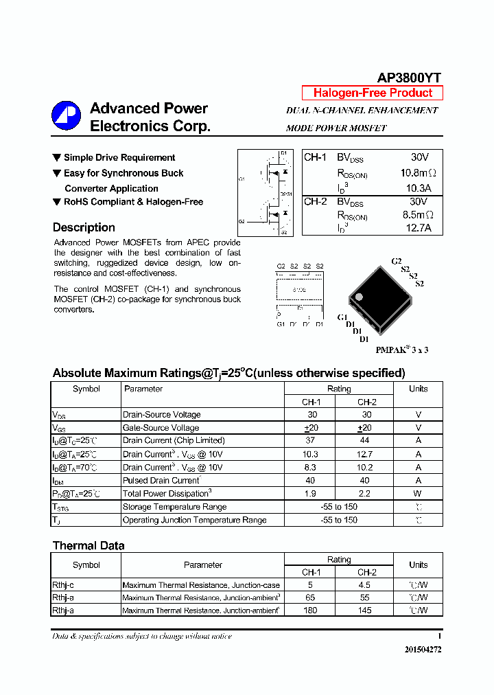AP3800YT_8366564.PDF Datasheet