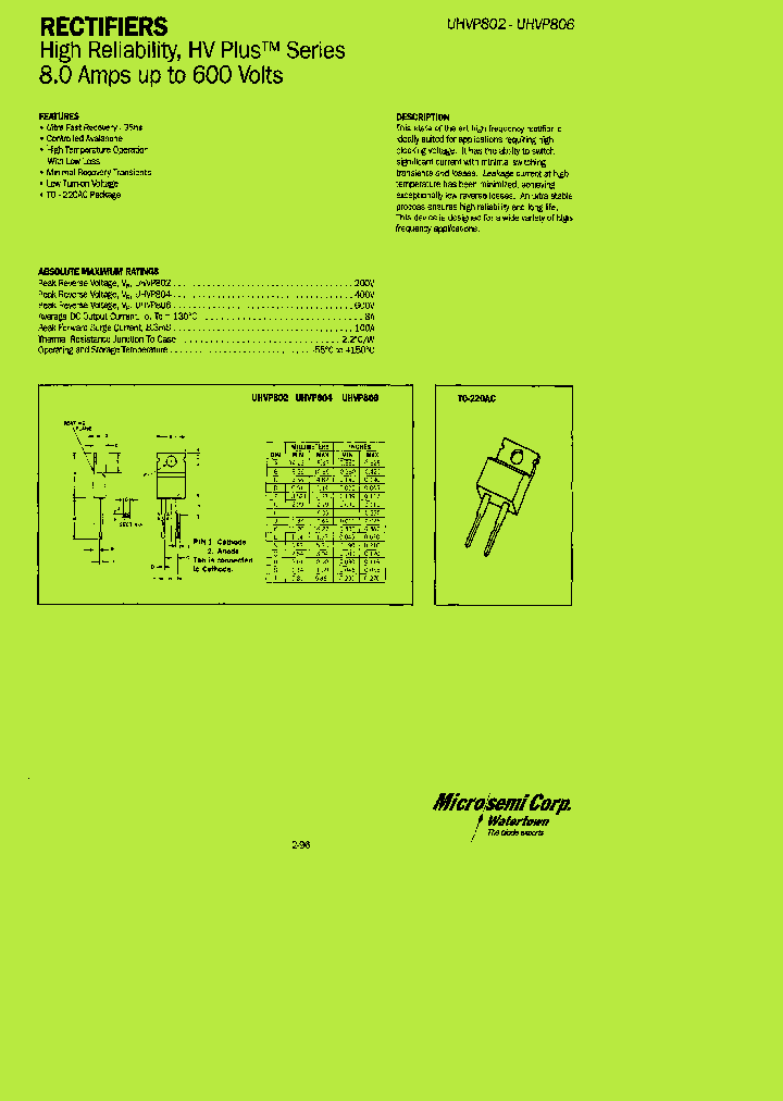 UHVP802_8367043.PDF Datasheet