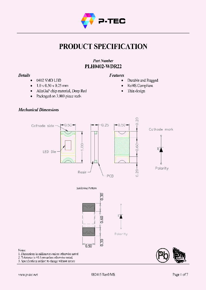 PLH0402-WDR22_8367036.PDF Datasheet