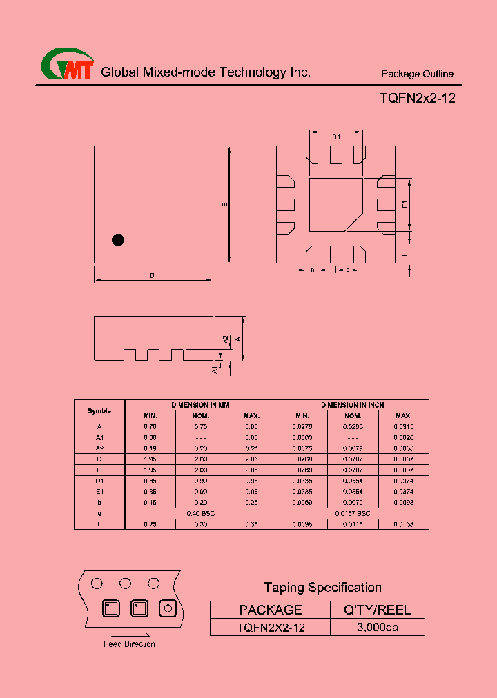 TQFN2X2-12_8367703.PDF Datasheet