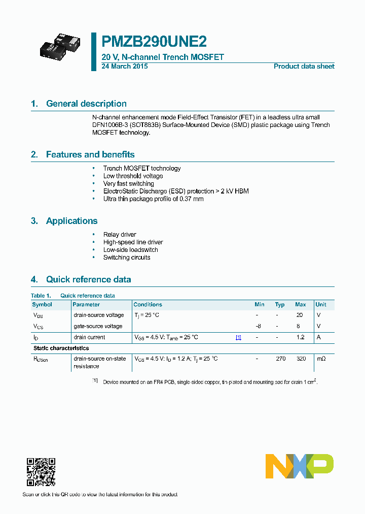 PMZB290UNE2_8368131.PDF Datasheet