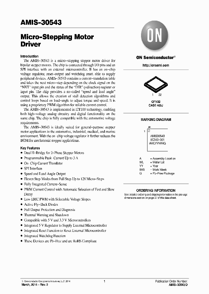 AMIS-30543_8368208.PDF Datasheet