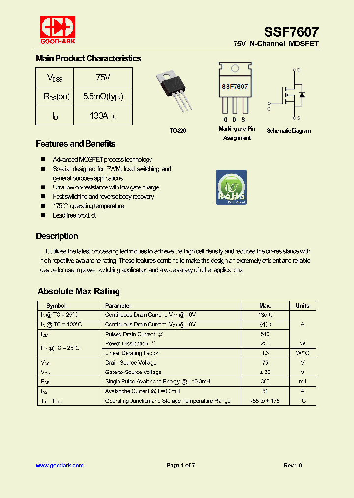 SSF7607_8368489.PDF Datasheet
