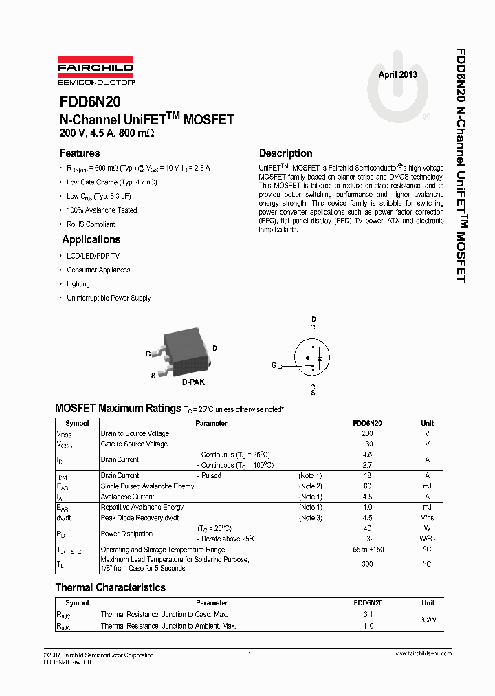 FDD6N20TM_8368774.PDF Datasheet