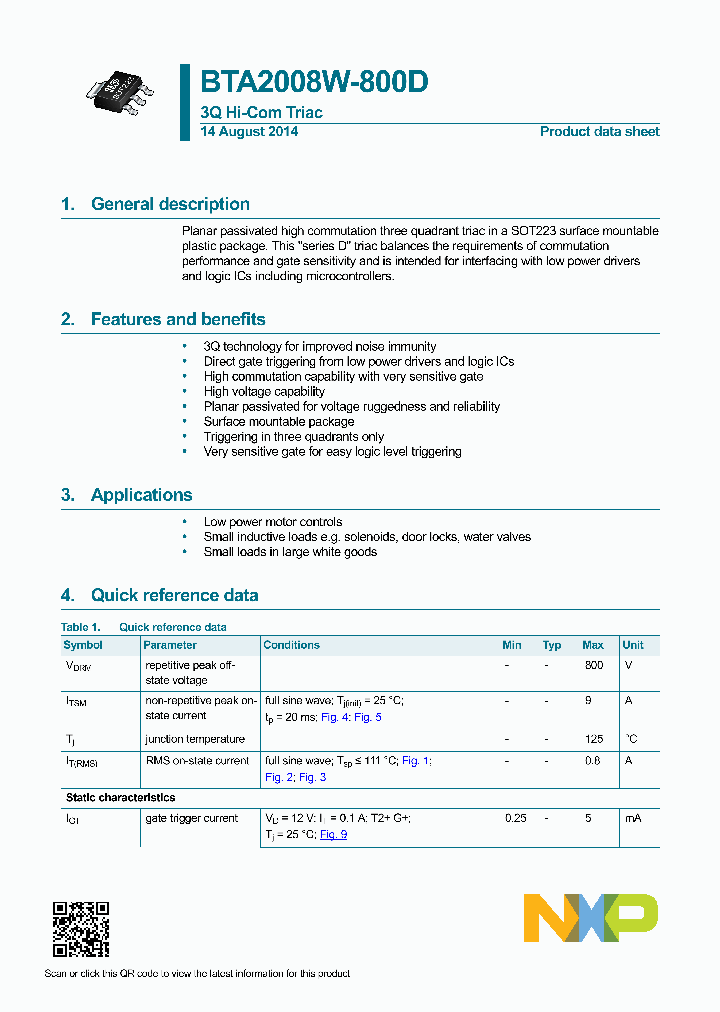BTA2008W-800D_8369164.PDF Datasheet