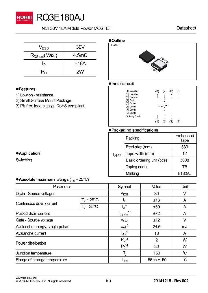 RQ3E180AJ_8369513.PDF Datasheet