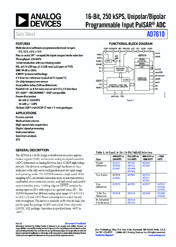 AD7610_8369781.PDF Datasheet