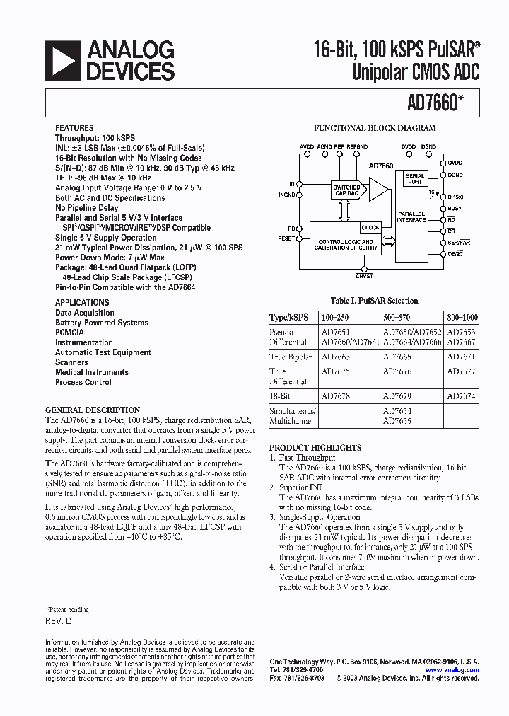 AD7660ACPRL_8369785.PDF Datasheet