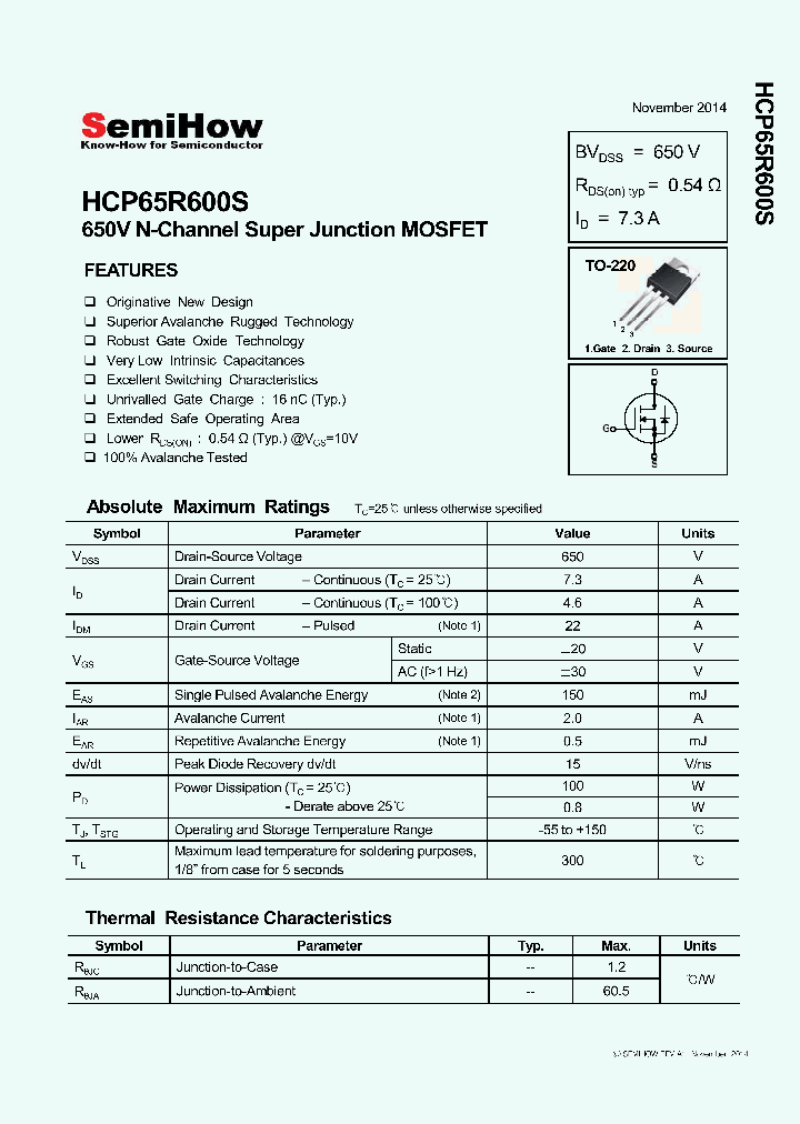 HCP65R600S_8369602.PDF Datasheet