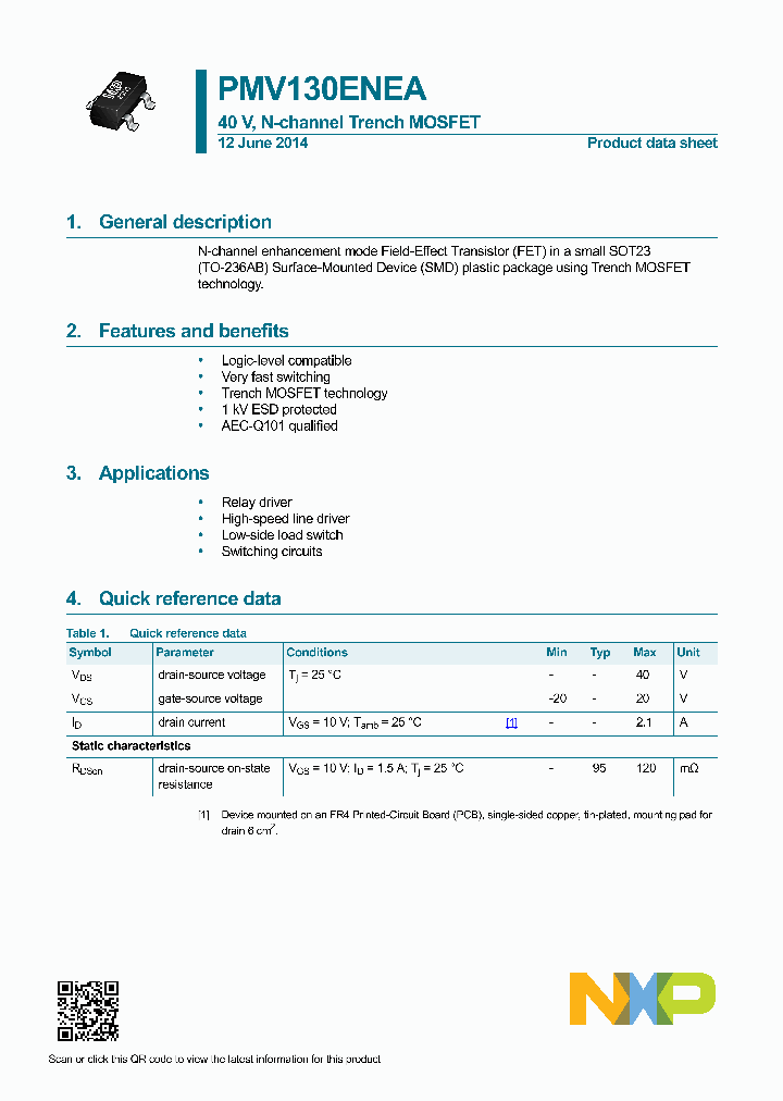 PMV130ENEA-15_8369828.PDF Datasheet