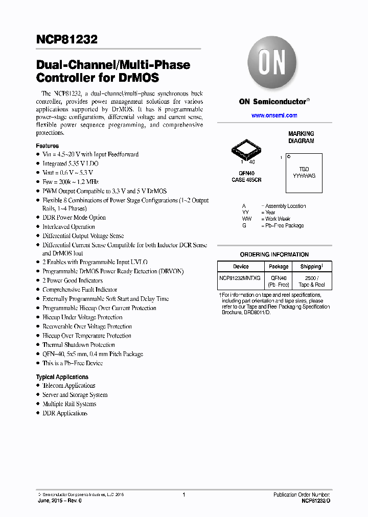 NCP81232_8370348.PDF Datasheet