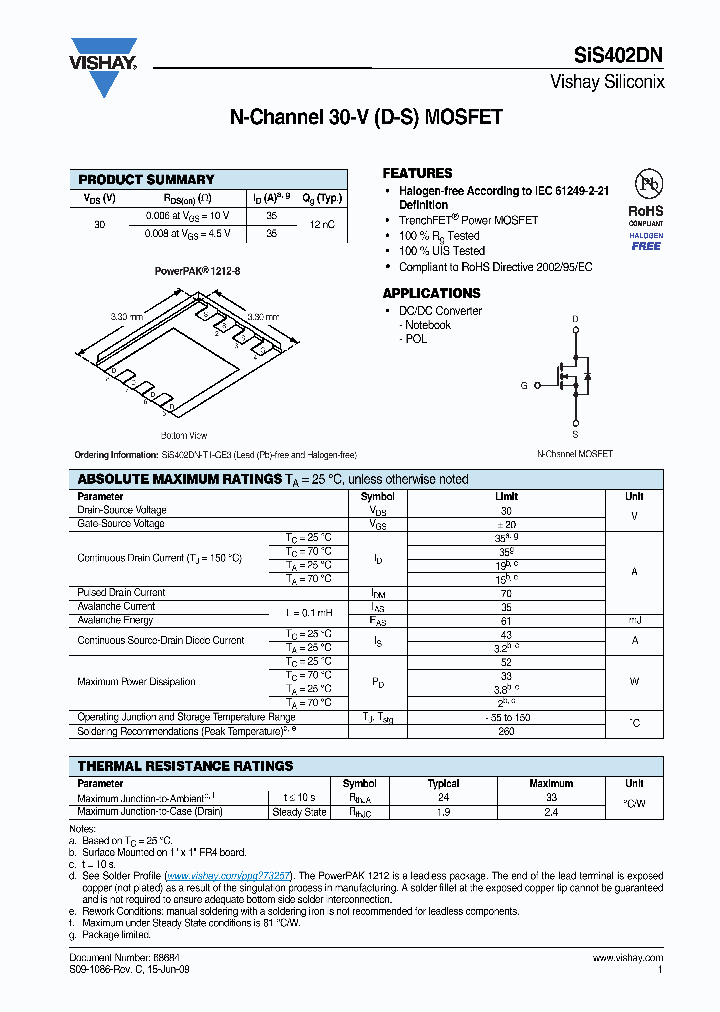 SIS402DN_8370866.PDF Datasheet