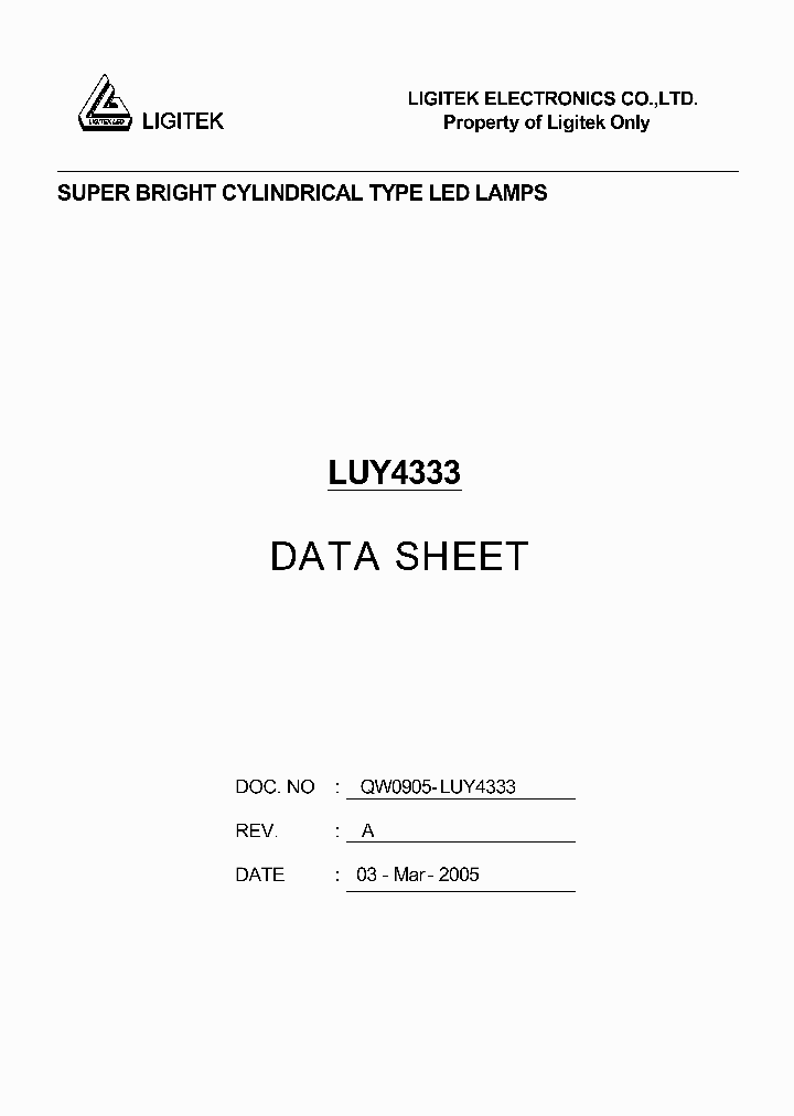 LUY4333_8370955.PDF Datasheet