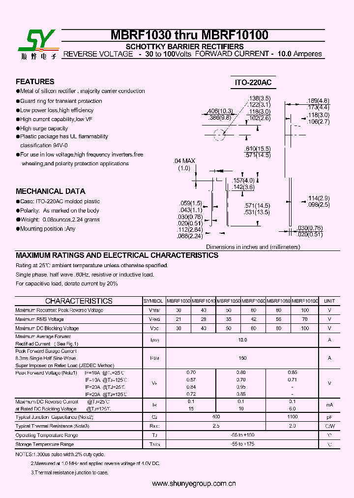 MBRF10100_8371097.PDF Datasheet