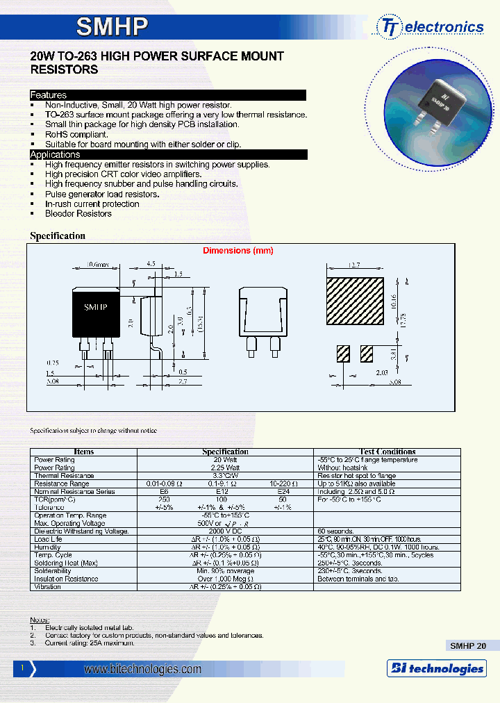 SMHP200R100F_8372126.PDF Datasheet