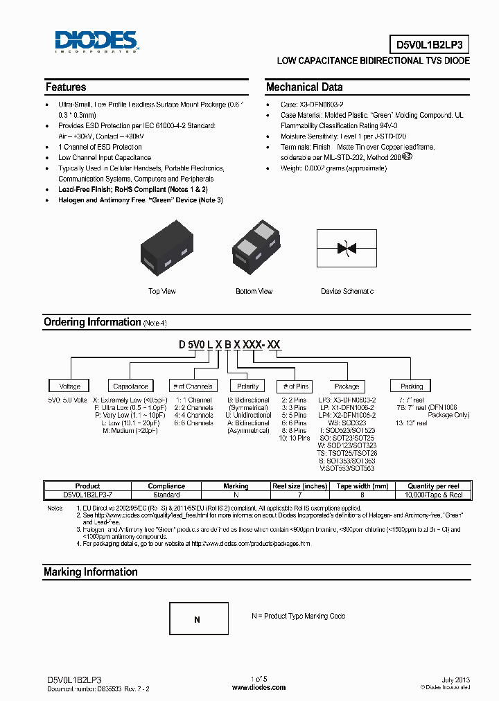 D5V0L1B2LP3-7_8372312.PDF Datasheet