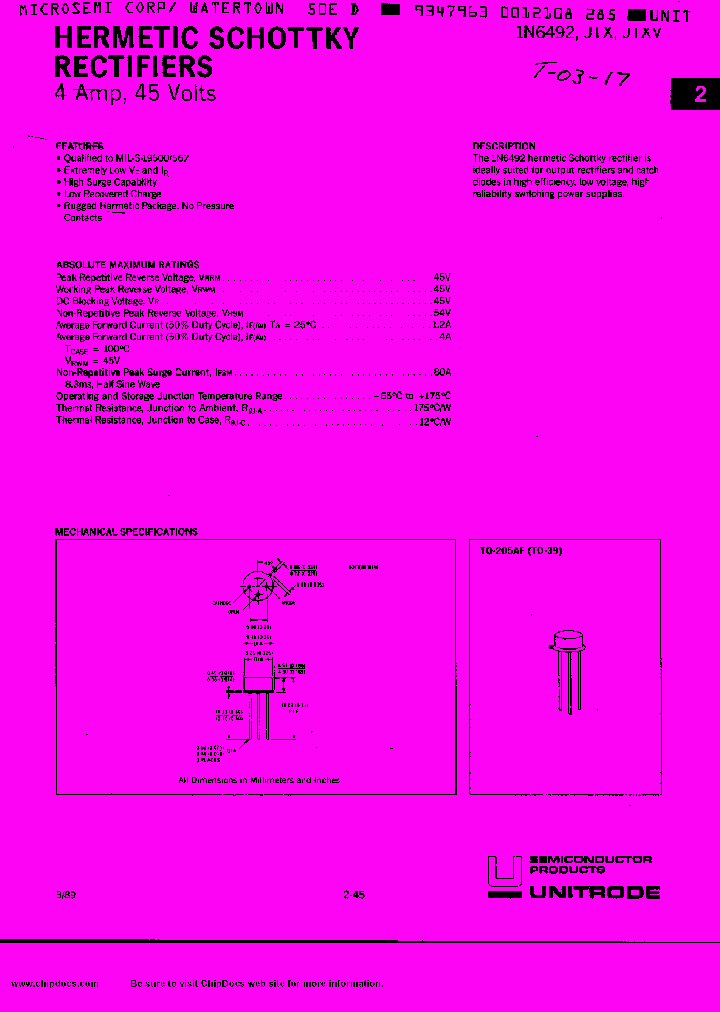 1N6492_8372378.PDF Datasheet