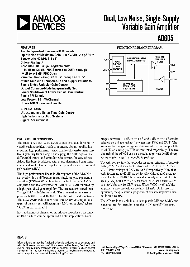 AD605AR-REEL_8373290.PDF Datasheet