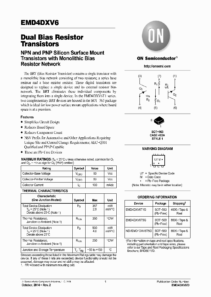 NSVEMD4DXV6T5G_8373748.PDF Datasheet