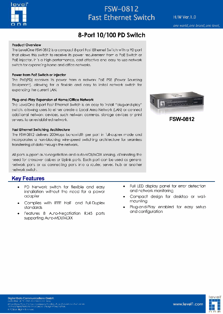 FSW-0812_8374179.PDF Datasheet