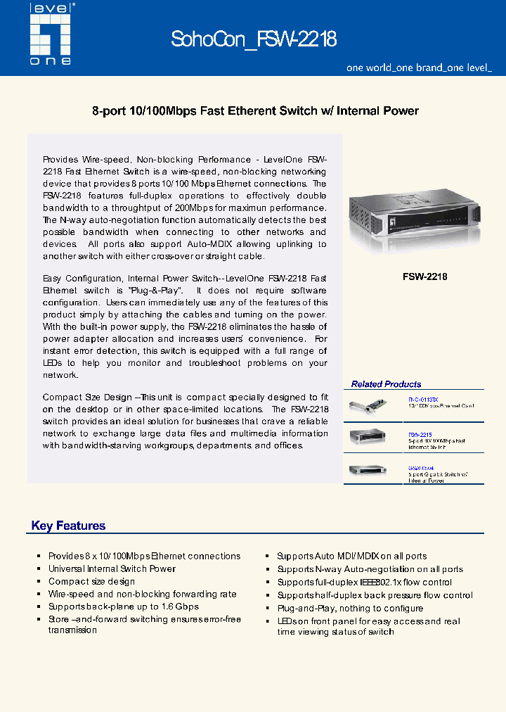 FSW-2215_8374182.PDF Datasheet