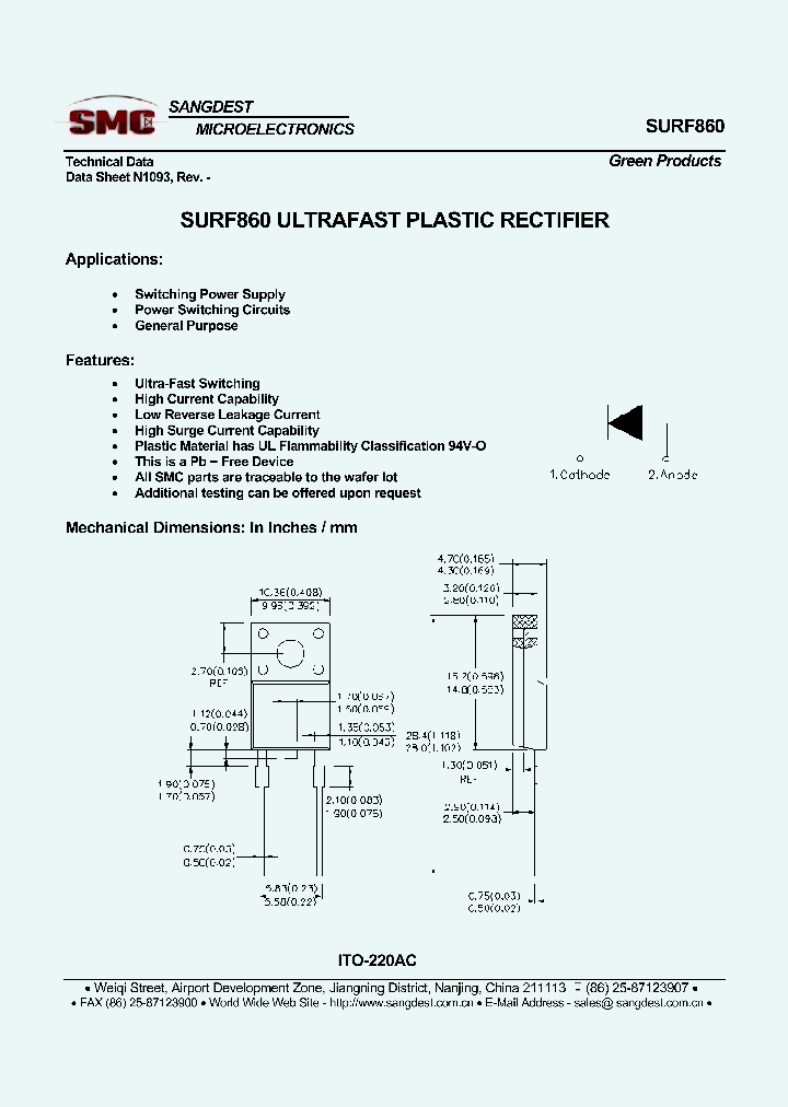 SURF860_8374138.PDF Datasheet