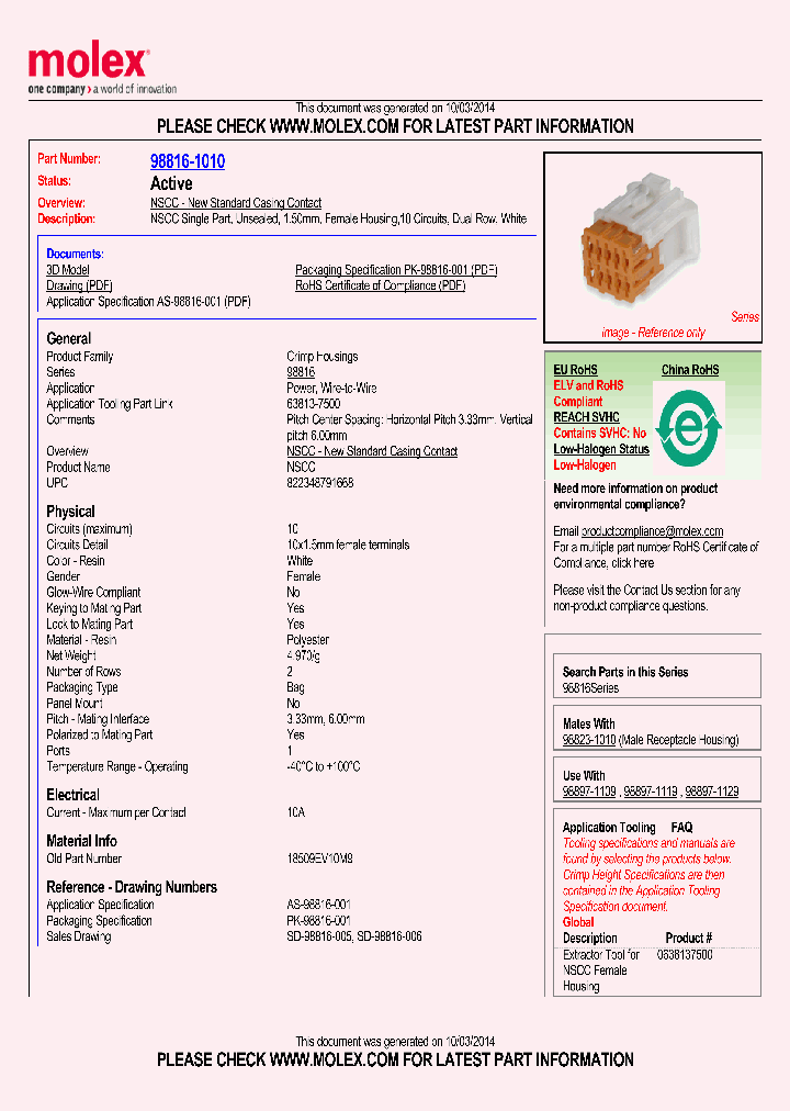 98816-1010_8374425.PDF Datasheet