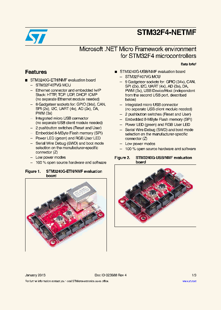 STM3240G-ETHNMF_8374870.PDF Datasheet