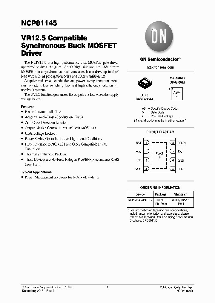 NCP81145_8375068.PDF Datasheet