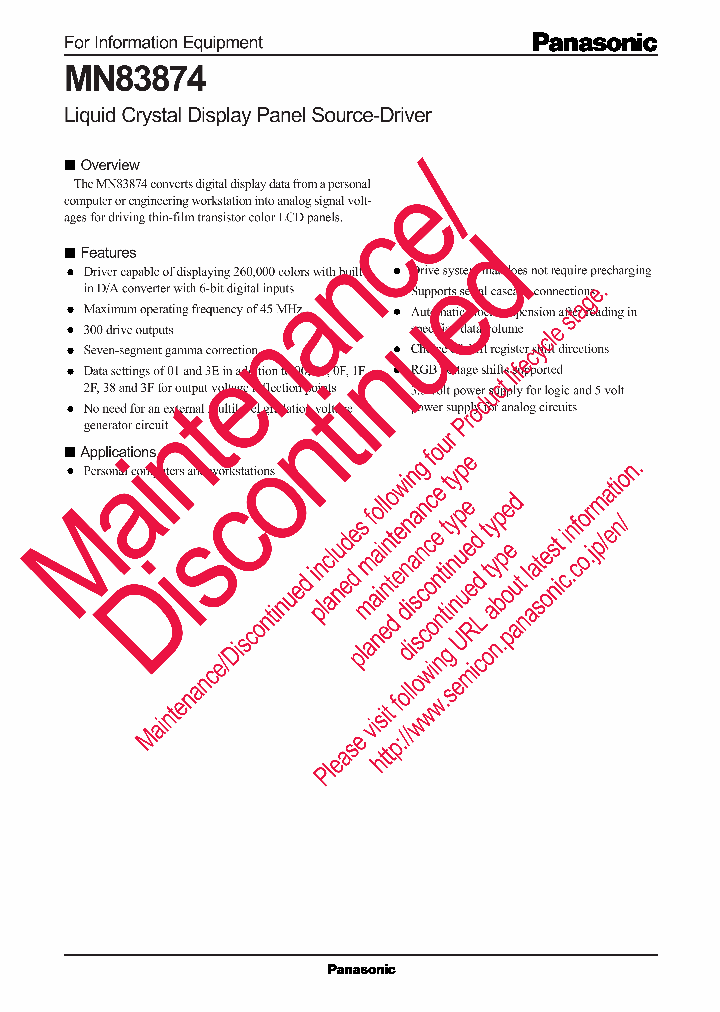 MN83874_8375120.PDF Datasheet