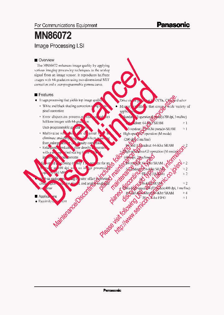 MN86072_8375127.PDF Datasheet