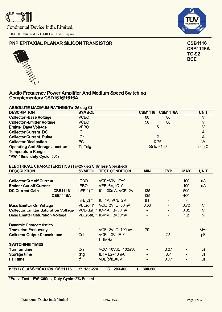 CSB1116_8376243.PDF Datasheet