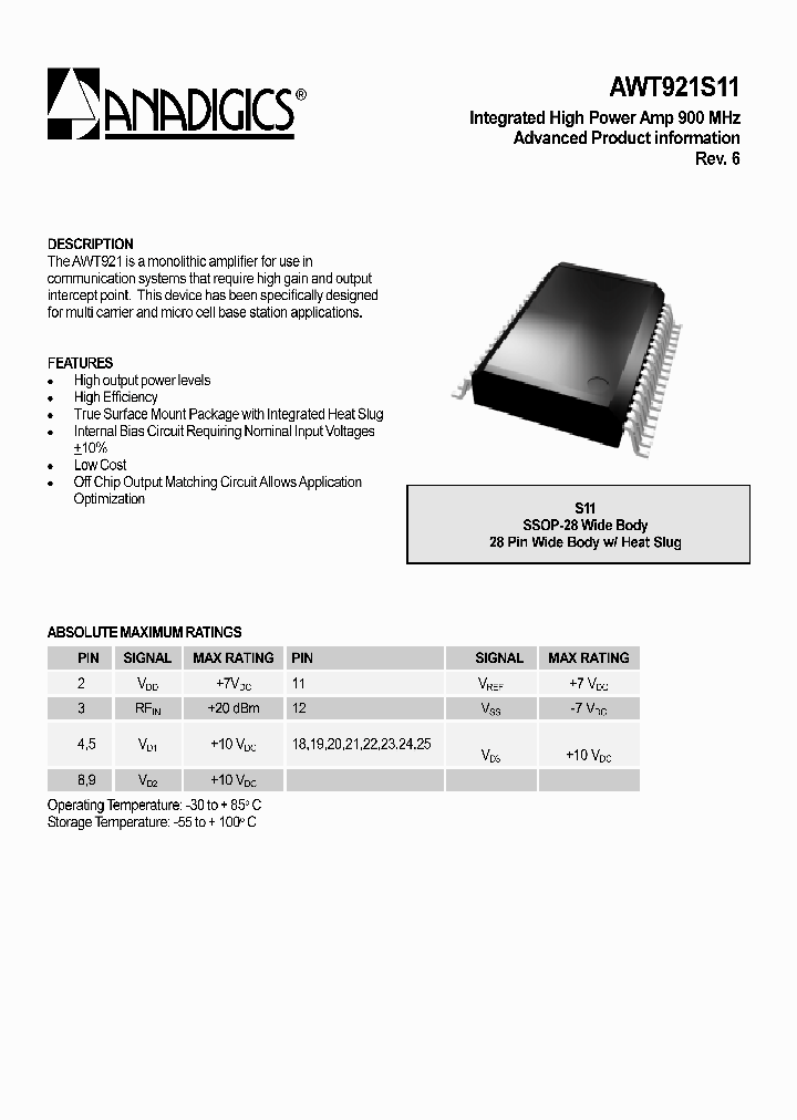 AWT9221S11_8376799.PDF Datasheet