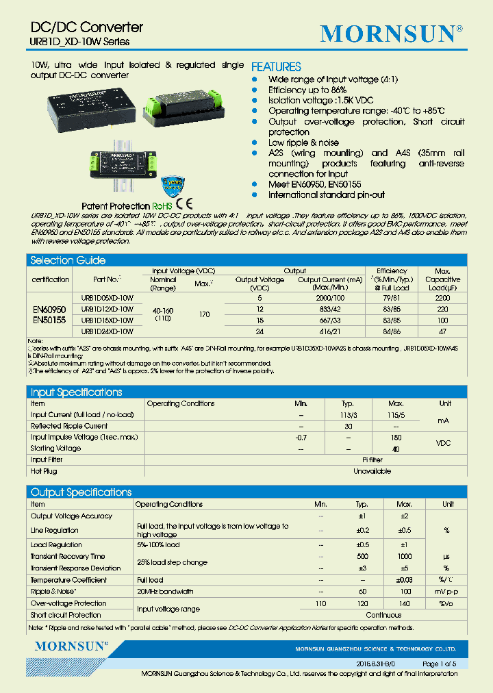 URB1D15XD-10W_8377392.PDF Datasheet