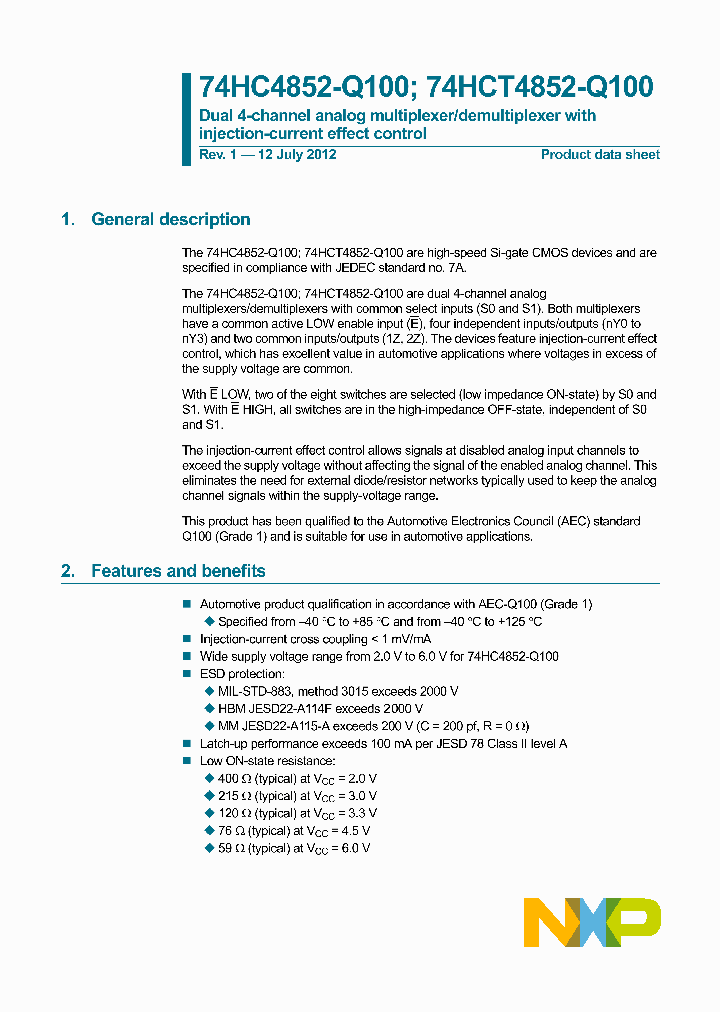 74HC4852BQ-Q100_8377885.PDF Datasheet