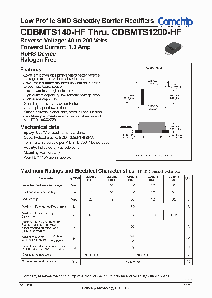 CDBMTS1100-HF_8378146.PDF Datasheet
