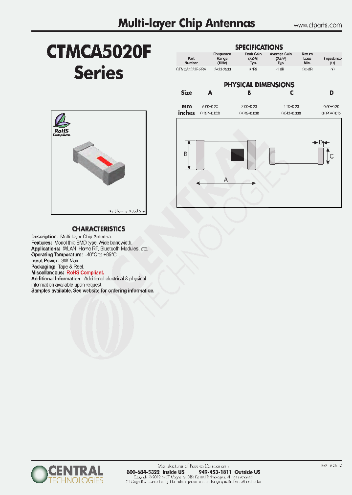 CTMCA5020F_8378453.PDF Datasheet