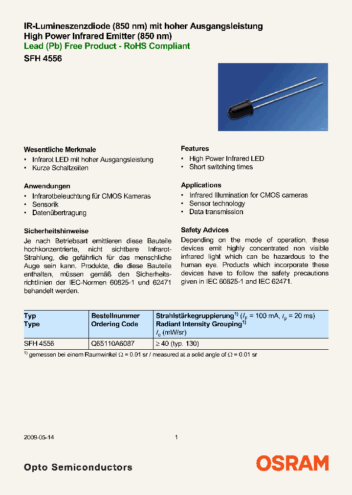 SFH4556_8378586.PDF Datasheet