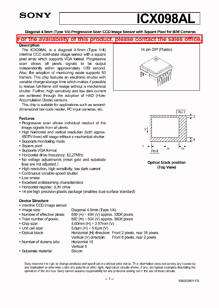 ICX098AL_8380304.PDF Datasheet