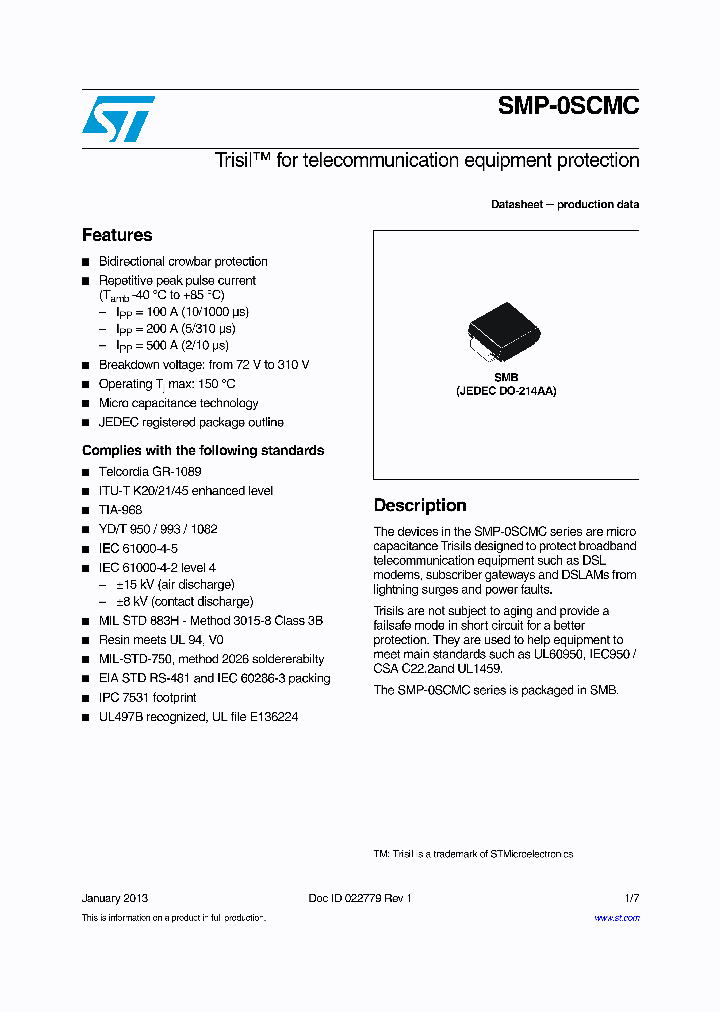 SMP2300SCMC_8380354.PDF Datasheet