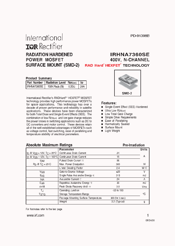 IRHNA7360SE_8380796.PDF Datasheet