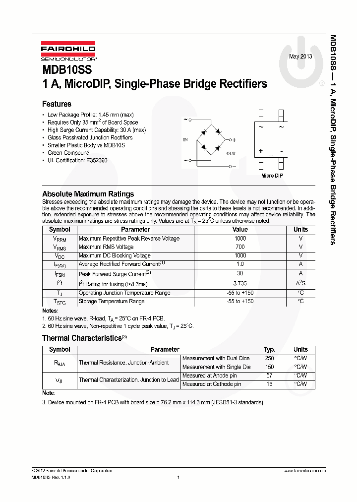 MDB10SS_8381534.PDF Datasheet