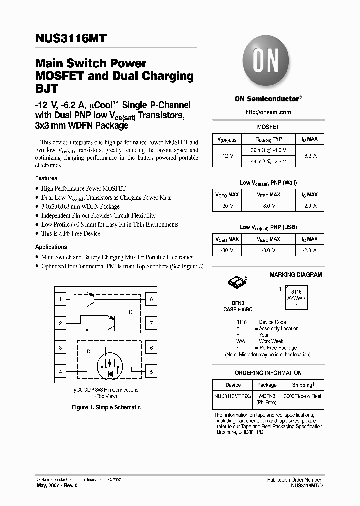 NUS3116MT_8381834.PDF Datasheet