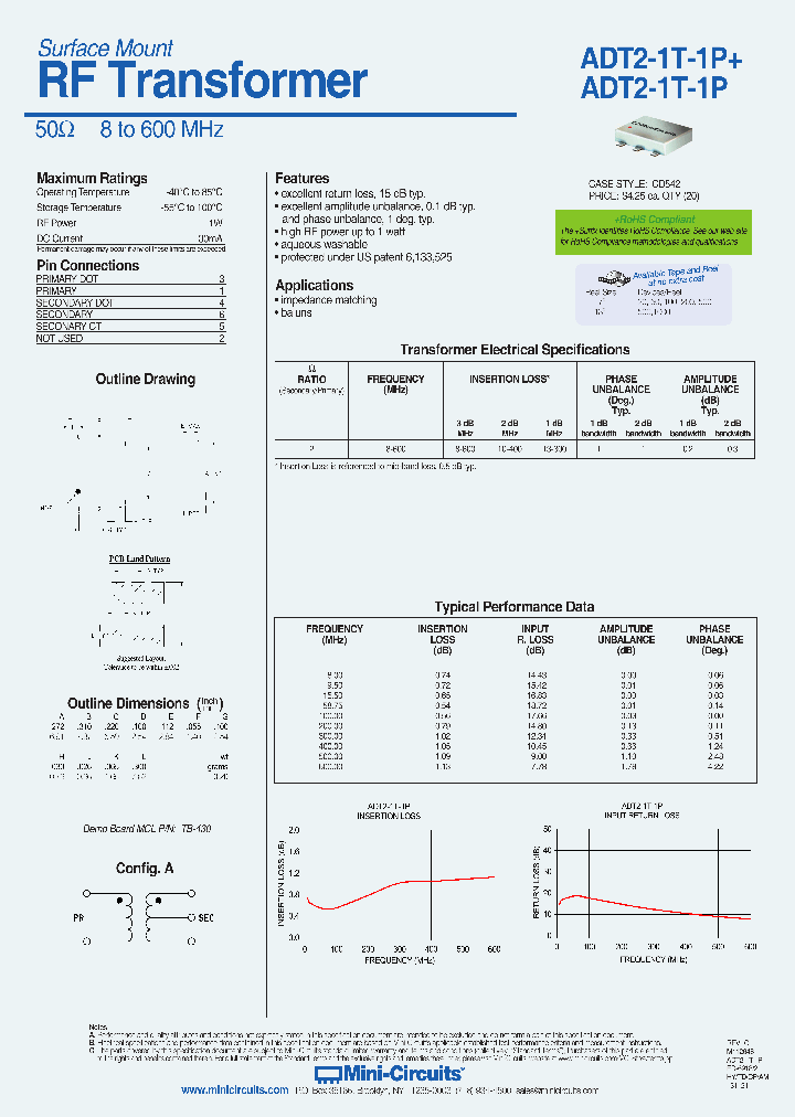ADT2-1T-1P_8382158.PDF Datasheet