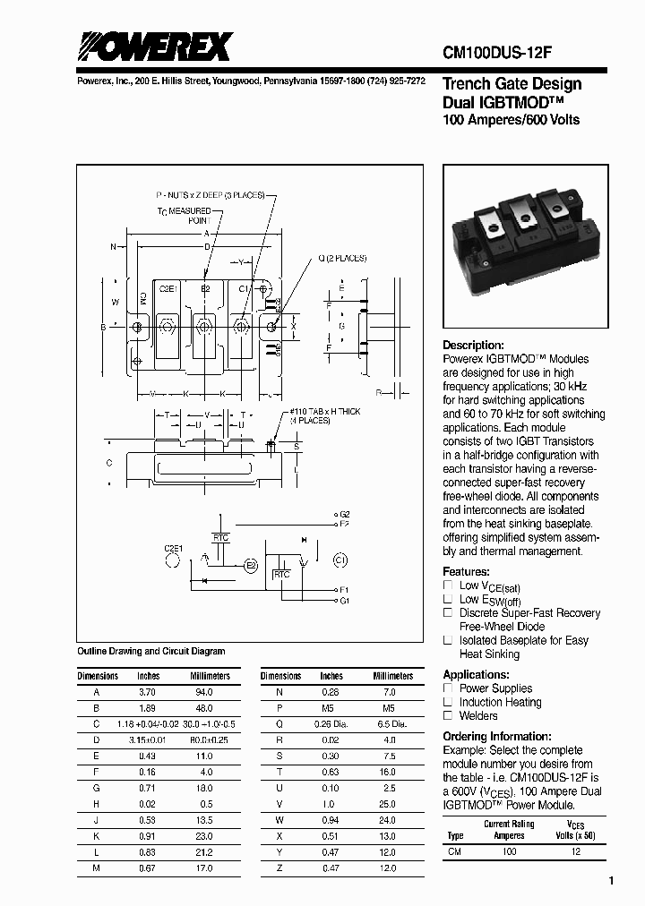 CM100DUS-12F_8382379.PDF Datasheet